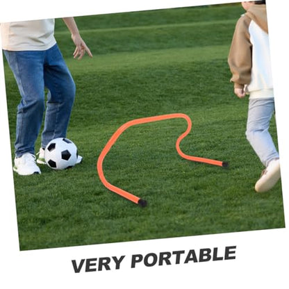 Toddmomy 4pcs Plastic Agility Hurdles 15cm for Football Speed and Running Training Youth Sports Equipment for Soccer Agility Drills