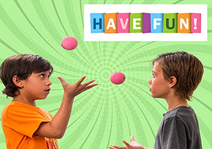 JA-RU Super Bounce Pinky Ball (1 Bouncy Ball) Outdoor Games & Indoor Playground Kids Toys. Massage Therapy Stress Balls. Sports Party Favors & Carnival Prizes in Bulk. 976-1p (Pack of 2) - size: Pack of 2