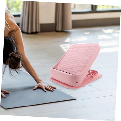 POPETPOP Adjustable Calf Stretch Incline Board Foldable Non-Slip Board for Calf Stretching Fitness Equipment for Leg Flexibility and Muscle Rehabilitation