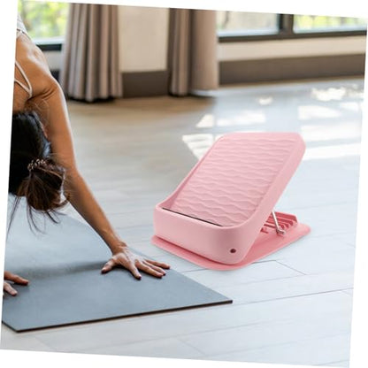 POPETPOP Adjustable Calf Stretch Incline Board Foldable Non-Slip Board for Calf Stretching Fitness Equipment for Leg Flexibility and Muscle Rehabilitation