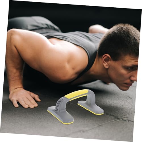 2Pcs Pushup Board Fitness Equipment Bar Stands with Grip Handles Lightweight Portable Strength Training for Home and Travel Workout Floor Exercise