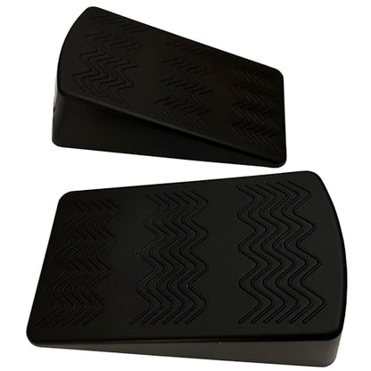 Squat Wedge Block Pairs, YOGA Pilates Block Slant Board Calf Stretcher, Exercise Ramps for Weightlifting, Squat Wedges, Home Gym, Weight Lifting & Yoga