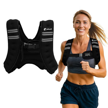 EasyGo Weighted Vest Woman, 8lb/10lb/12lb, Weighted Vest for Women