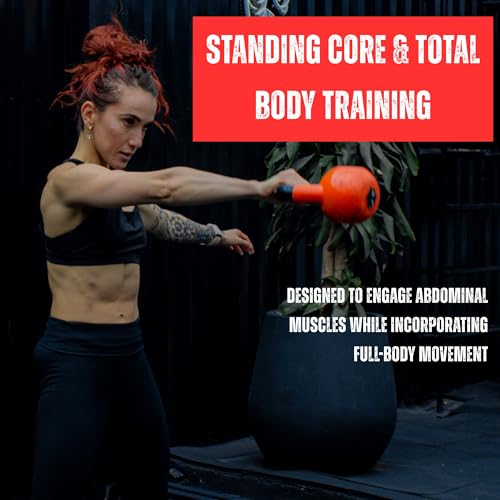 30-Day Standing Ab Kettlebell Workout Plan – Core Training Program, Exercise Charts, No Floor Ab Routine for Home Gym, Step-by-Step Guides + Workout Schedule