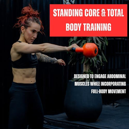 30-Day Standing Ab Kettlebell Workout Plan – Core Training Program, Exercise Charts, No Floor Ab Routine for Home Gym, Step-by-Step Guides + Workout Schedule