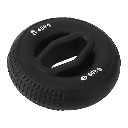 Sonew Hand Grip Strengthener, 40 to 50KG Silicone Grip Trainer Anti Slip Strength Training Ring for Finger and Forearm Exercise Grip Trainer for Rock Climbing