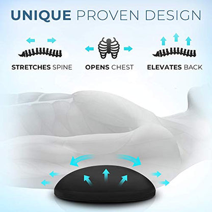 CostoBlock - Firm Thoracic Pod for Costochondritis Relief, Tietze Syndrome, Relieve Chest, Upper and Lower Back Pain