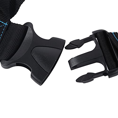 Weight Bearing Shoulder Strap Pulling Sled Harness Vest, Resistance Training Harness with Adjustable Pulling Strap for Tire Sled Drag, Core and Leg Strength Workout
