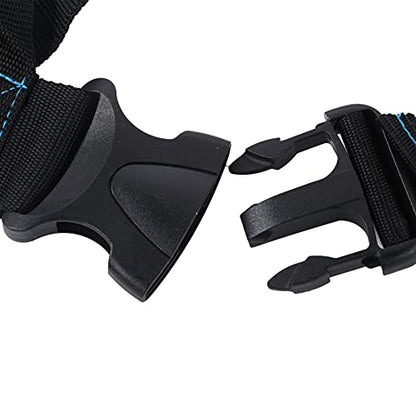 Weight Bearing Shoulder Strap Pulling Sled Harness Vest, Resistance Training Harness with Adjustable Pulling Strap for Tire Sled Drag, Core and Leg Strength Workout