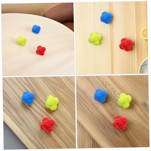 SUPVOX 6pcs Smart Reaction Ball Hexagon Training Ball Eye Coordination Game Hockey Training Equipment Improve Reflexes