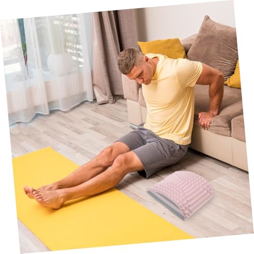 Comfortable Back Arch Stretcher and Neck Massager for Spine Relief Portable Lumbar Stretching Device for Muscle Tension Alleviation and Improved Posture