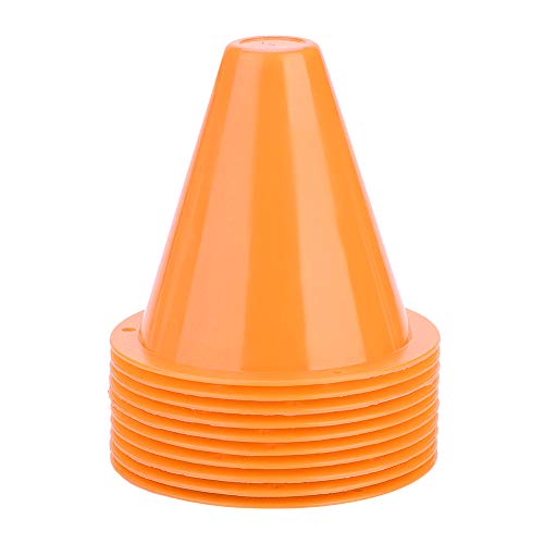 Alomejor Agility Cones, Soccer Training Cones Lightweight Portable for Football Soccer Practice Drills