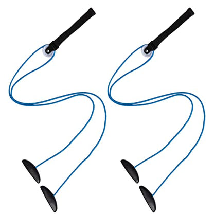 Shoulder Pulley Over The Door Physical Therapy System, Exercise Pulley, Alleviate Shoulder Pain and Facilitate Recovery from Surgery - color: 2PCS-Blue