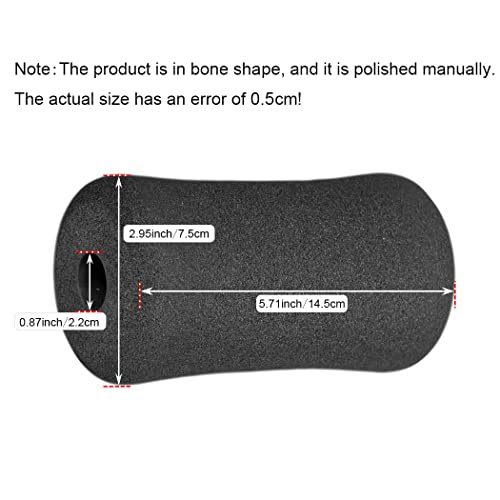 Foam Foot Pads Rollers Two Pair for Home Gym Exercise Machines Equipments Replacements with 1 Inch(2.5cm) Rod (Foam 5.71" X 2.95" Od X 0.87" Id) - color: Foam 5.71" X 2.95" Od X 0.87" Id