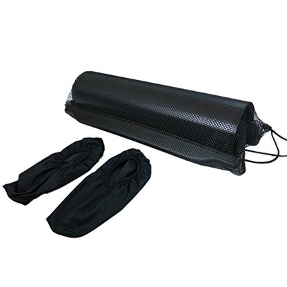 American Lifetime Slide Board - Workout Board for Fitness Training and Therapy with Shoe Booties and Carrying Bag Included