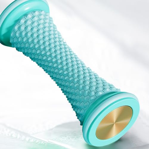Compact Portable Massage Roller Textured Deep Tissue Design Durable Plastic Muscle Tool 12 Inch