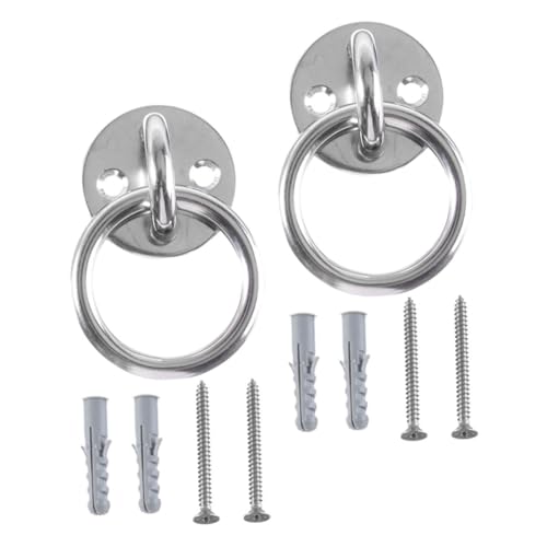 Cabilock Rotating Ceiling Mount Suspension Hooks for Suspension Trainer Aerial and Hanger Wall Mount Workout Anchor Included