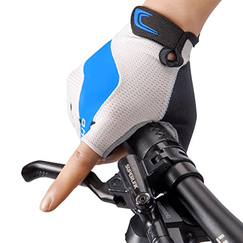 Cycling Gloves for Men Women - Road/Mountain Bike Gloves Anti Slip Shock Absorbing Padded -Bicycle Biking Gloves for Fitness Cycling Training Outdoor Sports