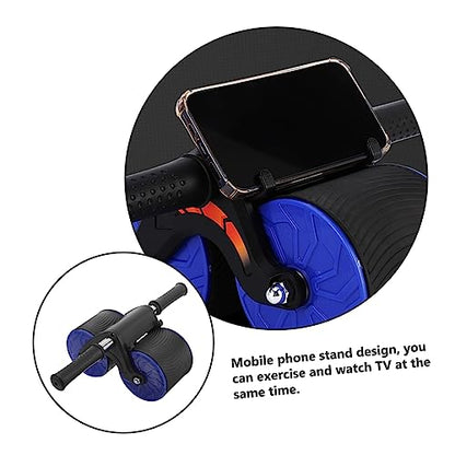 1Set Professional Abdominal Muscle Wheel Roller Mute Fitness Equipment for Home Workouts Durable and Portable Ab Wheel for Targeted Stomach Training for Beginners