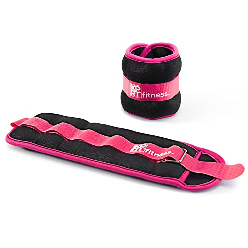 Adjustable Ankle Weights for Women & Men - 2-10 lb Leg Weight Straps for Walking, Running, Home Workout, Strength Training