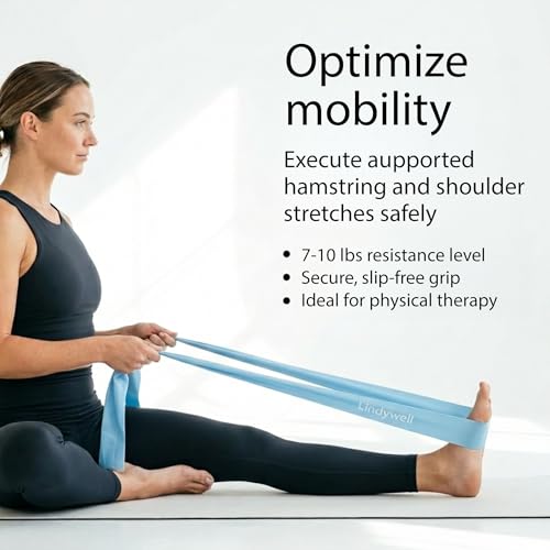 Lindywell Ultimate Exercise Bands for Men & Women, Toned Glutes, Strength - style: Exercise Band - Blue