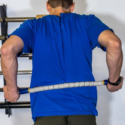 Massage Stick 24" Handheld Spindle Massage Roller - Full Body Muscle Recovery & Myofascial Release (Large - 24" Massage Stick) - color: 24" Massage Pin (Large)