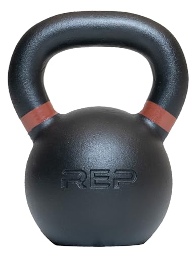 REP Fitness Kettlebell Set and Singles, 4kg to 24kg, 9lb to 53lb Weight Range, Cast Iron, Strength Exercise Training, Home Gym, Power Workout Equipment, Free Weights, Dumbbell Alternative - style: 18 kg