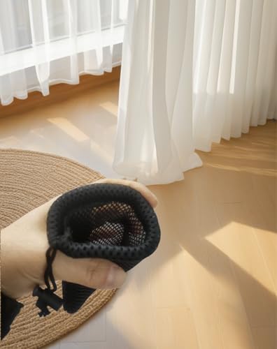 Nylon Mesh Drawstring Bag, Mesh Bags 10Pcs, Small Storage Pouch String Bags for Small Travel Stuff Bags 10 x 15cm/6 x 4Inch