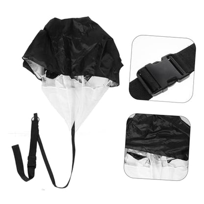 BESPORTBLE Training Resistance Parachute Lightweight Drag Parachute for Enhanced Athletic Performance for Stamina Building and Endurance Training Portable Design for Athletes The Go