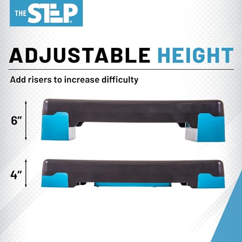 The Step Aerobic Platforms for Home Workout Steppers for Exercise - style: Small