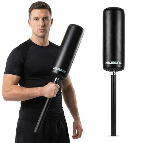Majestic Training Guard - Premium Basketball Blocking Pad with Stainless Steel Core - Lightweight Contact Stick for Basketball, Football, Soccer, MMA Training - Single Pack