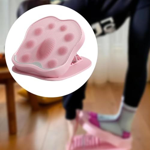 predolo Foldable Calf Stretcher for Leg Stretching and Balance Training Equipment - color: Pink
