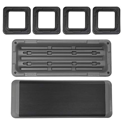 HomGarden 28.15" & 43" Adjustable Workout Aerobic Stepper in Fitness & Exercise Step Platform Trainer Stepper