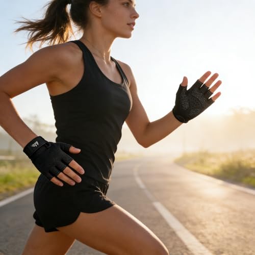 Workout Gloves for Men Women, Anti Slip Breathable Weight Lifting Gloves for Gym Exercise, Cycling, Fitness, Training