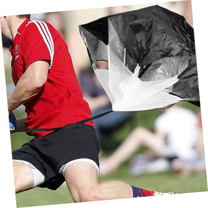 KOMBIUDA Running Resistance Parachute Trainer for Soccer and Fitness Waist Belt for Speed Training Lightweight Design for for Athletic Performance Enhancement