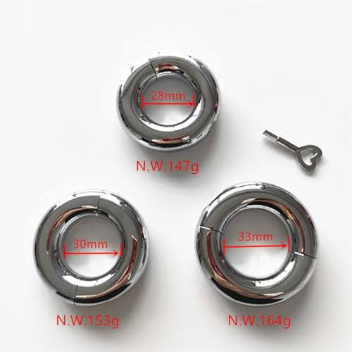 Indoor Fitness Hanging Pendant Metal Circle Ring Accessory-ushlF156 (3pcs-33mm)
