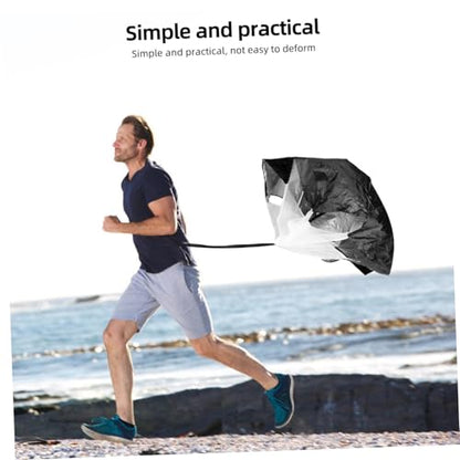 Abaodam Running Speed Training Parachute with Waist Belt Lightweight Resistance Umbrella for Endurance and Soccer Training for Athletes and Adults