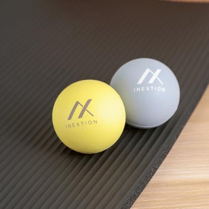 Therapy Massage Balls (2-Pack), High-Density Fascia Balls for Targeted Muscle Relaxation & Daily Recovery - Tranquil Blue + Dawn Yellow (65D+50D) - color: Tranquil Blue + Dawn Yellow (65d+50d)