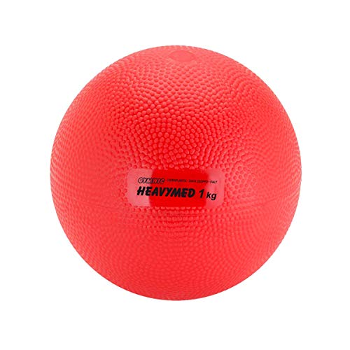 Gymnic Heavymed 1 Medicine Ball - color: Red, size: 1 kg