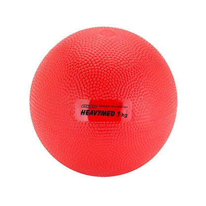 Gymnic Heavymed 1 Medicine Ball - color: Red, size: 1 kg