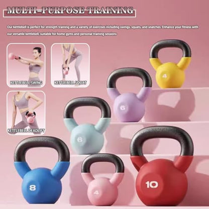 Kettle Bells Weight Women's Fitness Cast Iron Competitive Kettlebell, Full Body Shaping/Buttocks Training, Home/Gym Exercise Equipment(Black-20kg) - color: Black-20kg