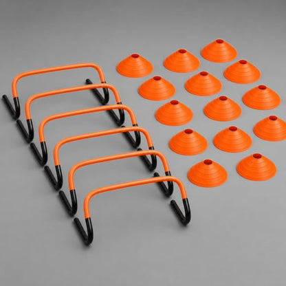 Agility Training Equipment, Speed Training Equipment, Agility Ladder Training, 12-Piece Multicolor PVC, Customizable for Football, Soccer, Basketball