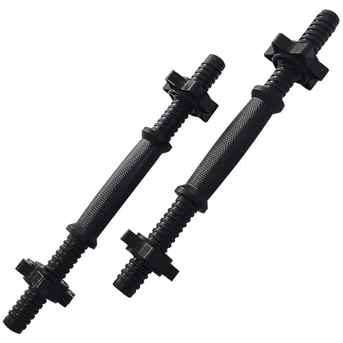 BalanceFrom Fitness 40 Pound 14 Item All Purpose Vinyl Weight Dumbbell Set with 2.5 Pound and 7.5 Pound Weights and Collar Locks, Black