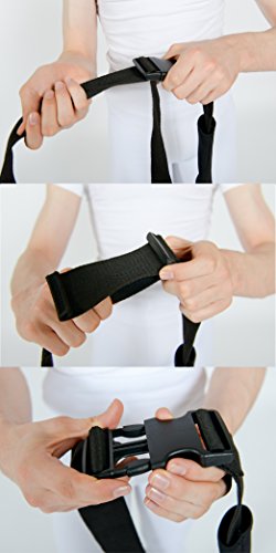 Si-Stretcher Stretching and Flexibility aid for Martial Artists, Dancers, Gymnasts, Cheerleaders, Physical Therapy, Yoga, Pilates & Athletes A Comfortable Stretching Band/Strap
