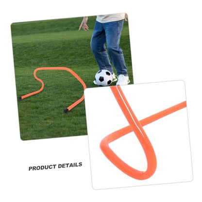 4pcs Sports Agility Hurdles Plastic Training Equipment for Speed and Coordination Drills for Boys and Girls and Athletes Height for Soccer Practice and Fitness Training