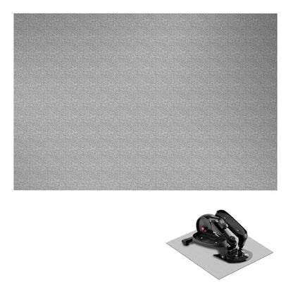 Double Non-Slip Workout Mat for Ellipse Leg Exerciser, Ellipse Machine Mat, Exercise Mat for Under Desk Ellipticals, Suitable for Electric Seated Foot Pedal Exerciser, 23.6" × 19.7"