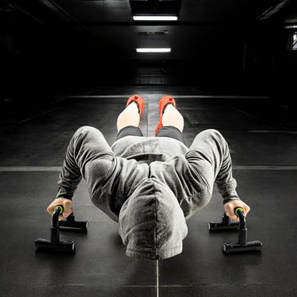 La-VIE 3B-3043 Push Up Bar with 2 Levels Angle Adjustment, Set of 2, Push-ups, Inclination