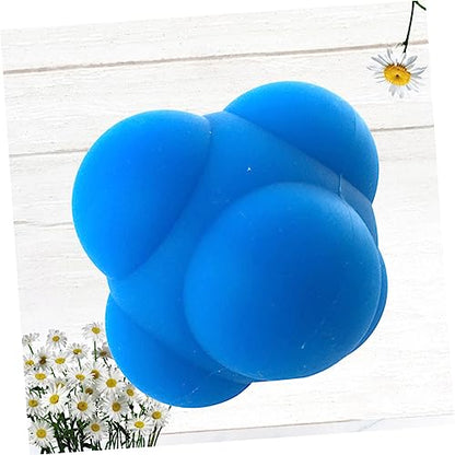 1pc Hexagonal Agility Reaction Training Silicone Bouncing for Enhanced Reflexes and Coordination for Indoor Sports and Rehabilitation