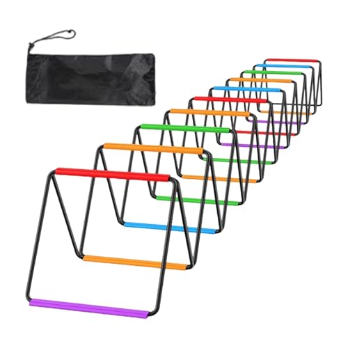 Agility Ladder, Football Ladder, Foldable Jumping Hurdles, Agility Training Equipment for Foot Exercises - size: 20 Grids