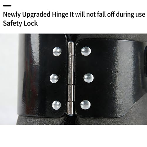 Anti Gravity Inversion Hang Up Boots - Heavy Duty Ankle Holders for Pull Up Bar, Black Padded Foam Fitness Equipment with Locking Buckles, Bearing Capacity 150KG, Includes 2m Safety Rope